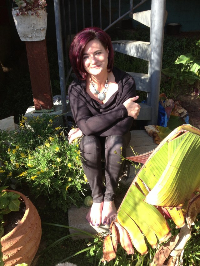 "I come to the garden alone. While the dew is still on the roses."